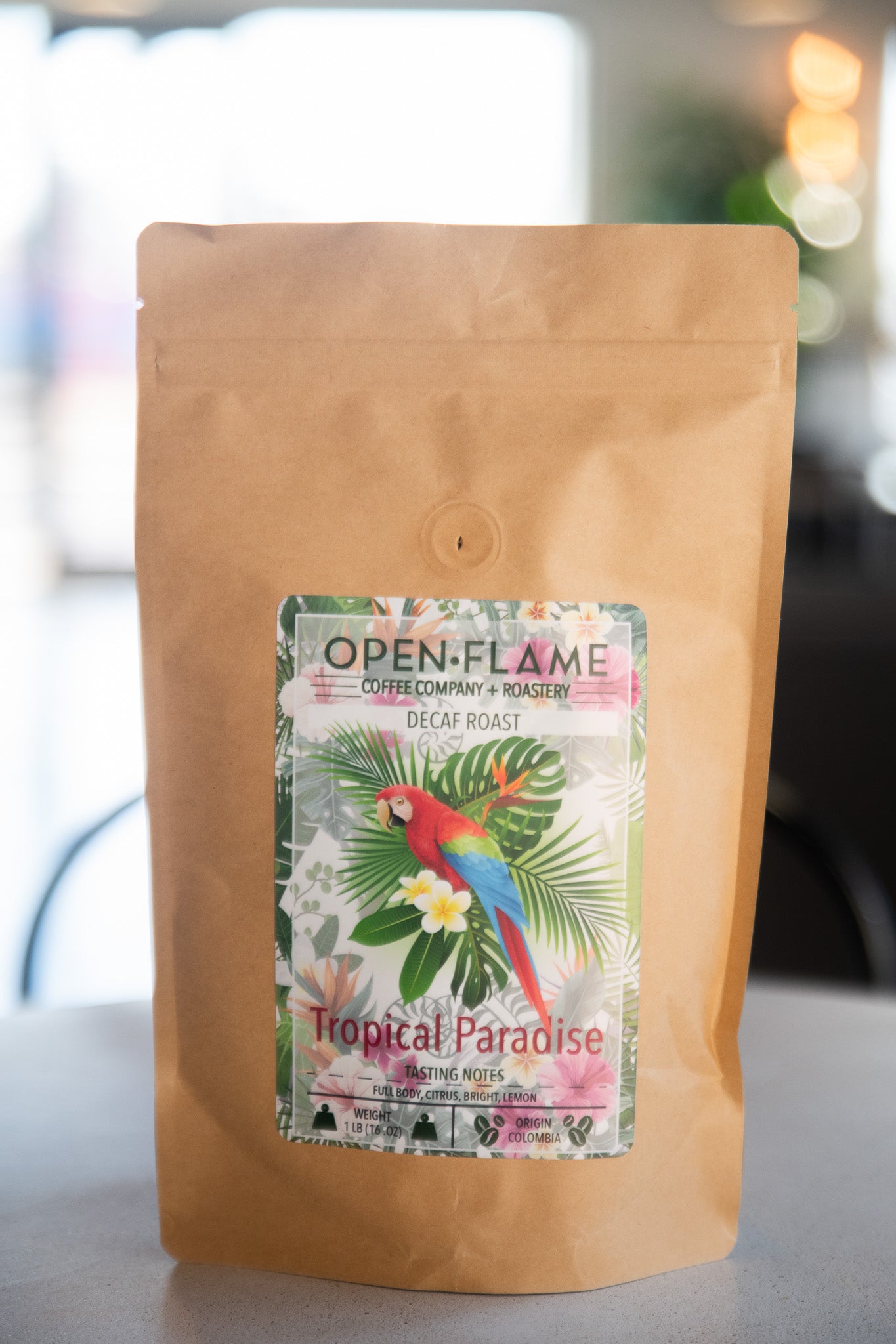 1 lb DECAF - Decaf Tropical Paradise