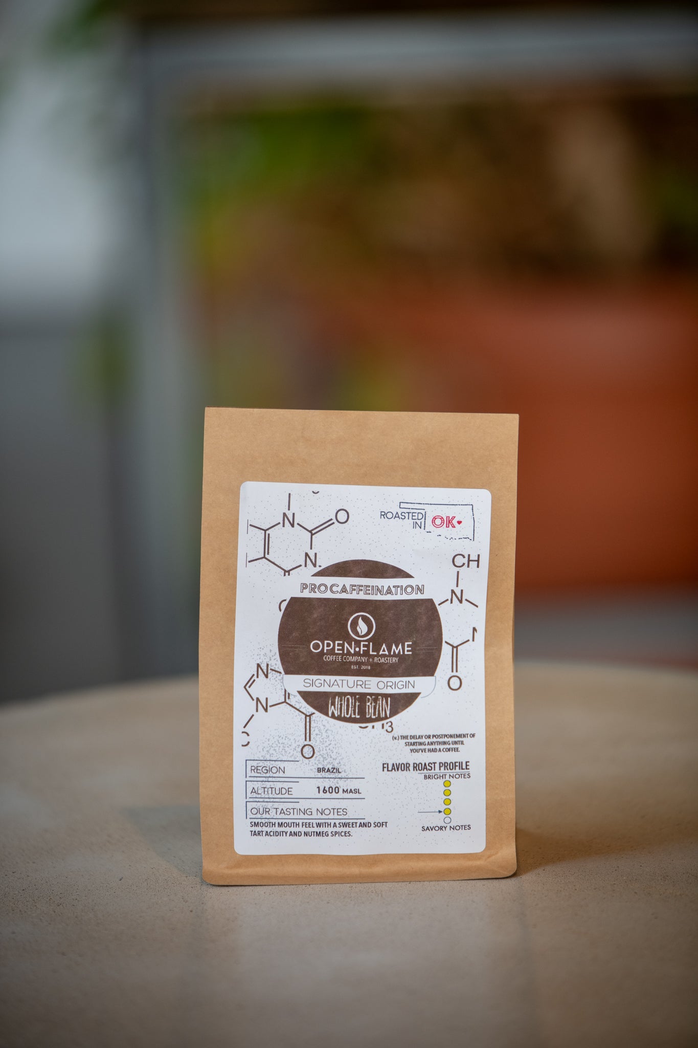 1/2 lb. Procaffeination - Whole Bean