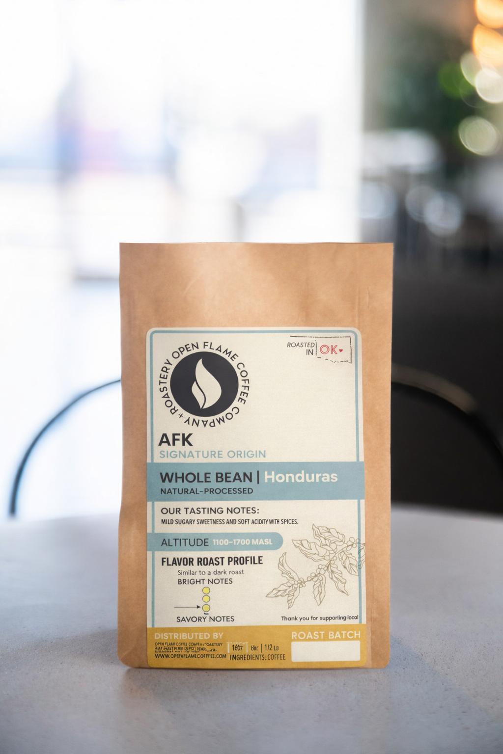 1/2 lb.  AFK - Whole Bean