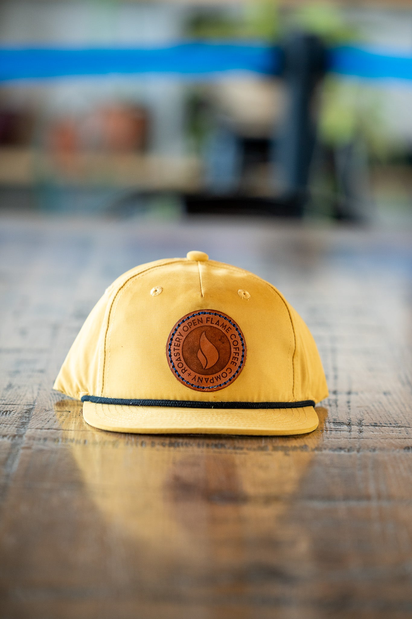 PRE-ORDER Hand Stitched Leather Patch Hat