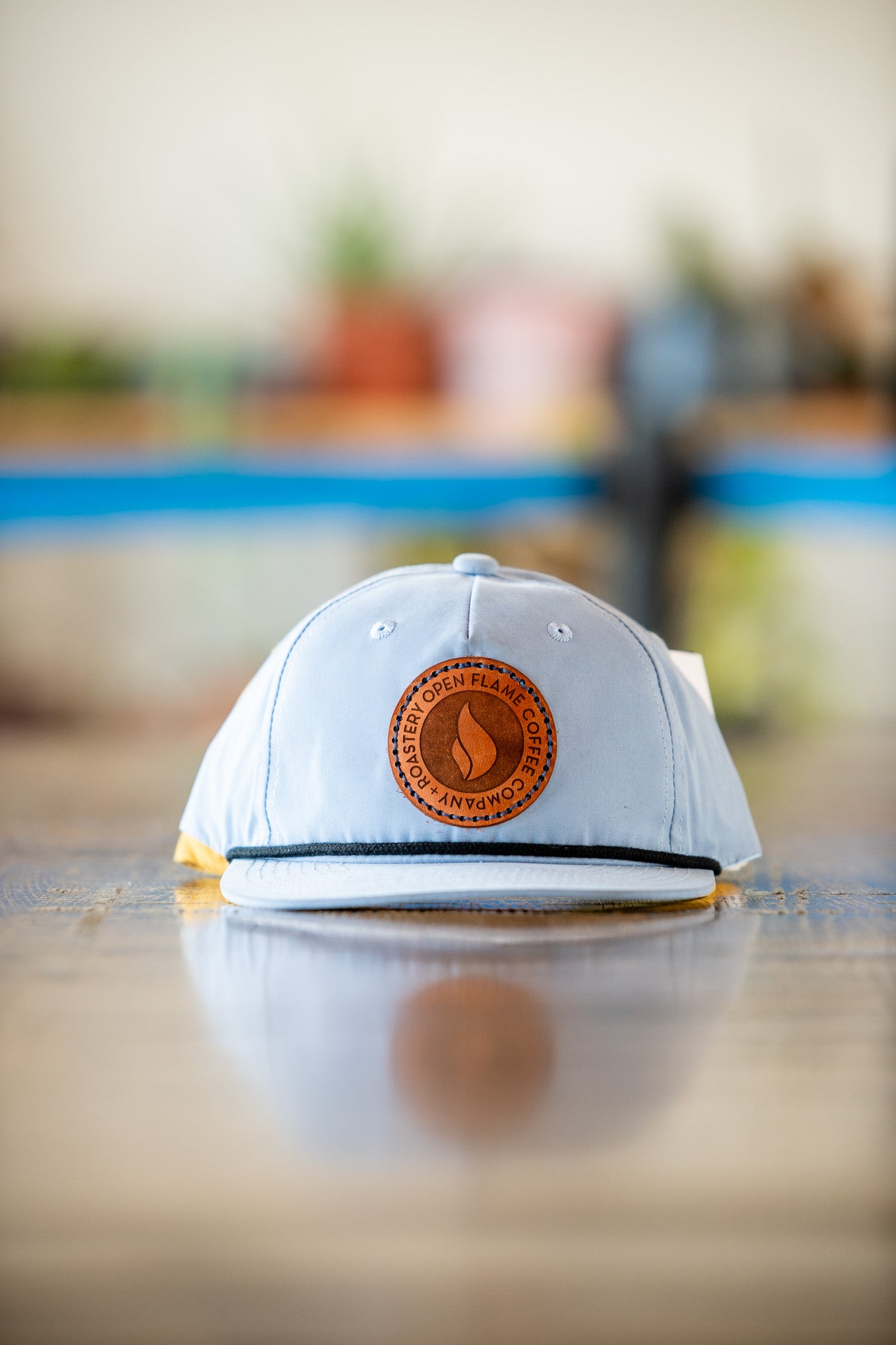 PRE-ORDER Hand Stitched Leather Patch Hat