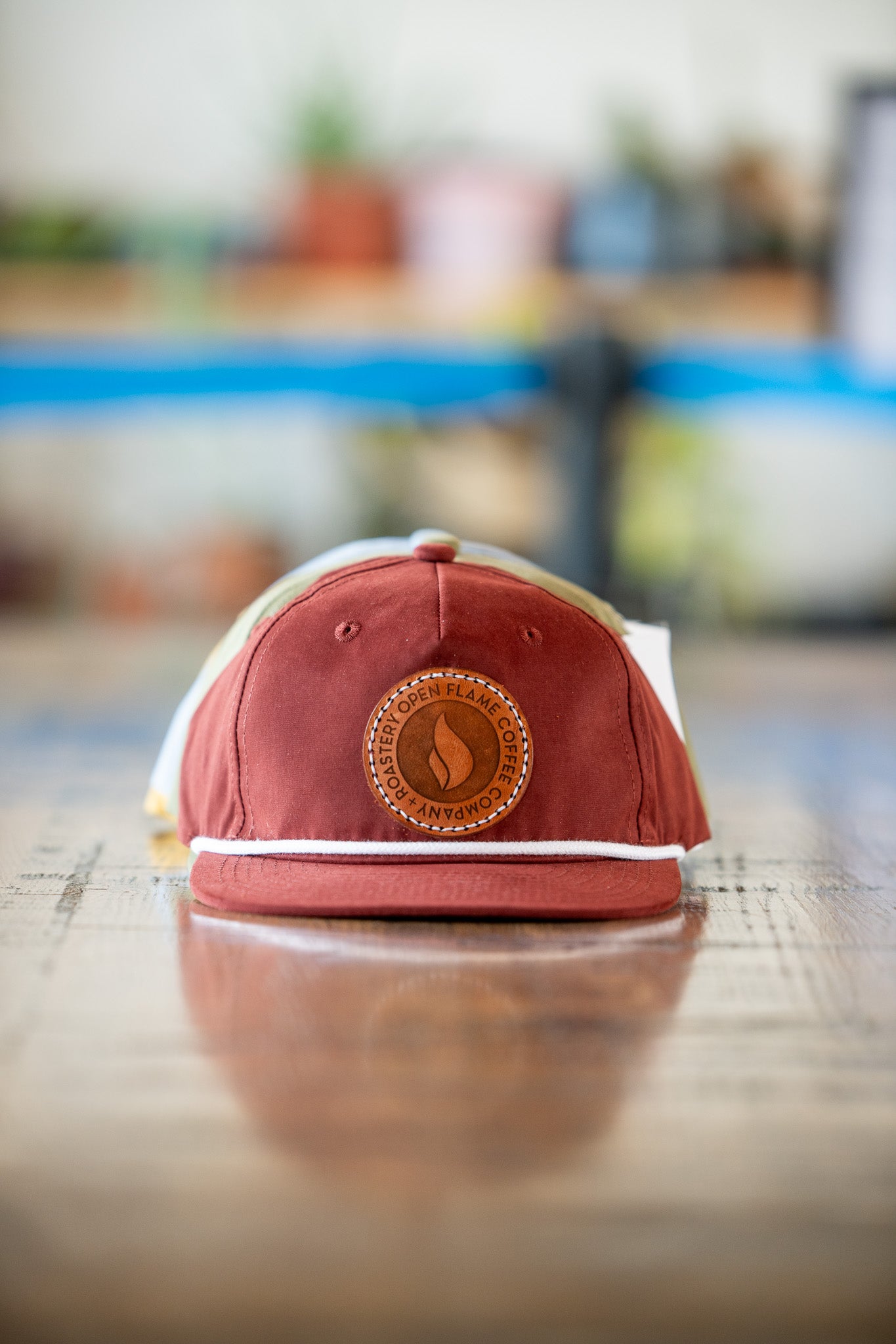 PRE-ORDER Hand Stitched Leather Patch Hat